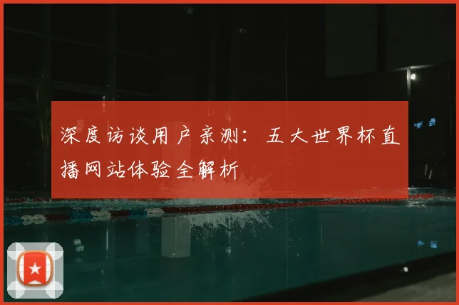 深度访谈用户亲测：五大世界杯直播网站体验全解析